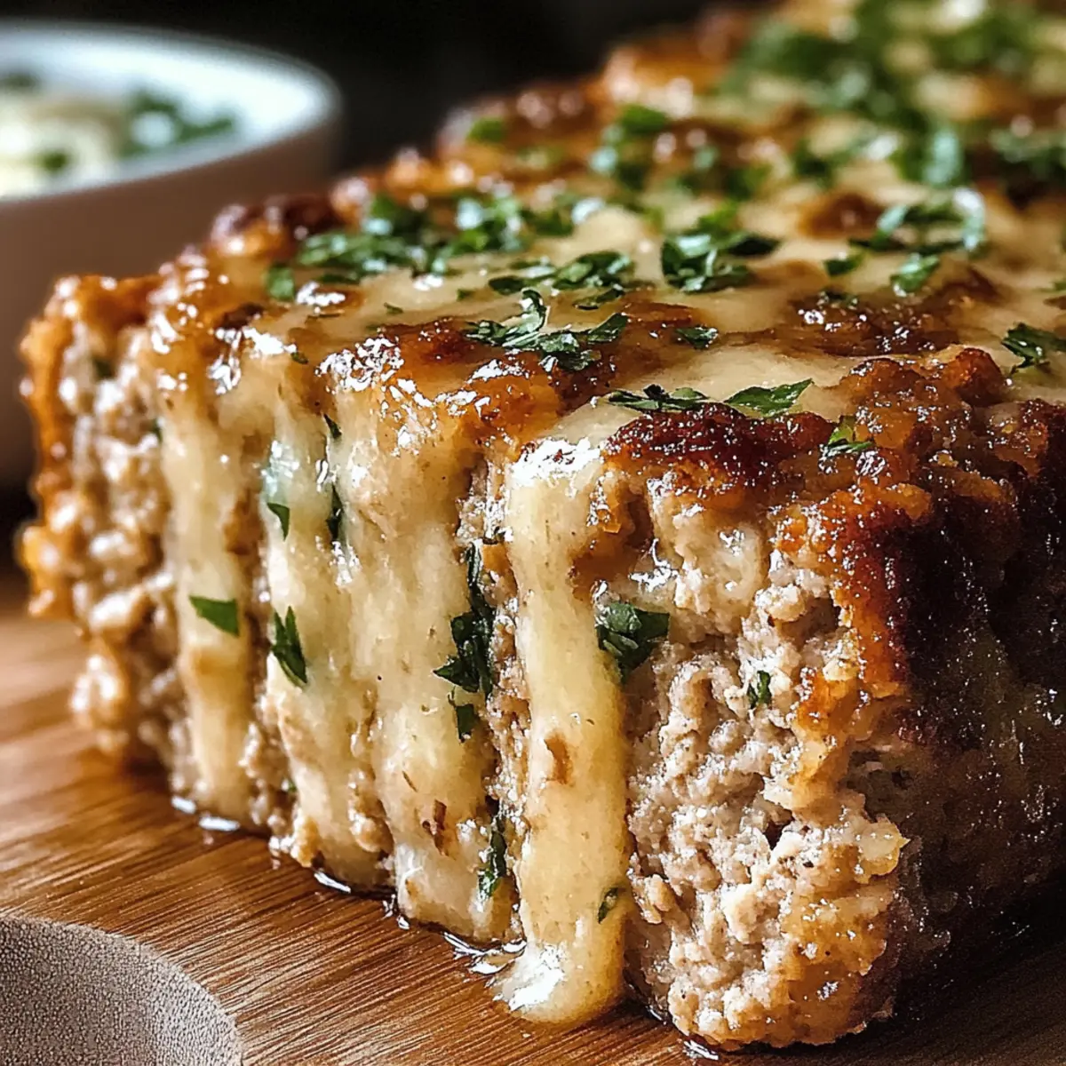 Juicy Garlic Parmesan Meatloaf: Comfort Food Bliss