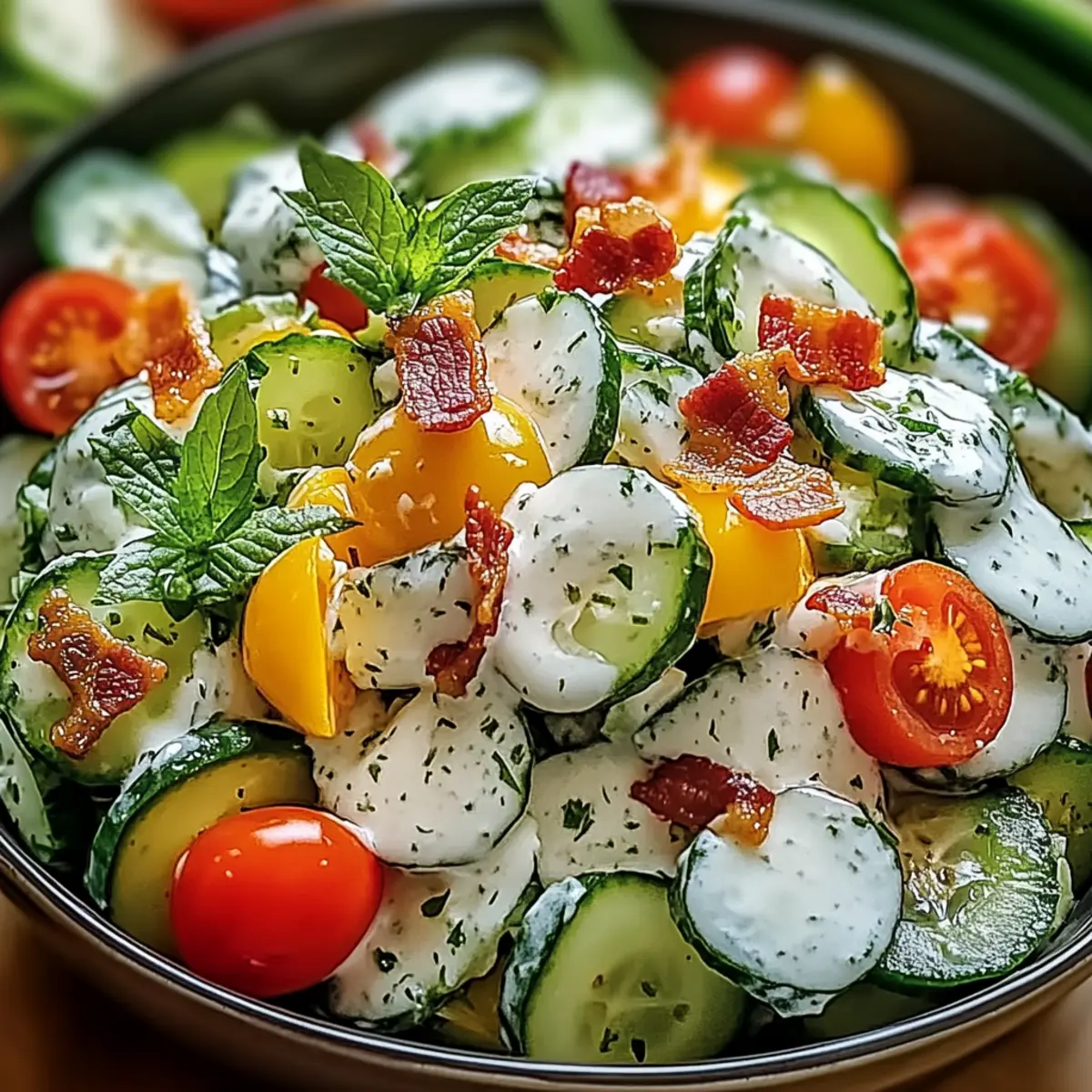 Cucumber Ranch Crack Salad: A Refreshing Twist for Summer!