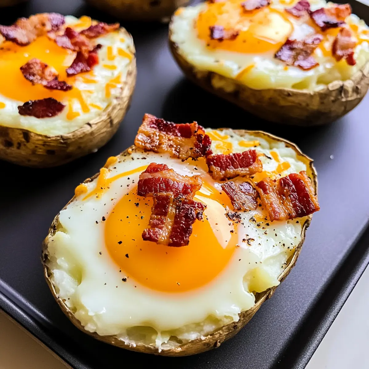 Twice Baked Loaded Breakfast Potatoes for Perfect Mornings