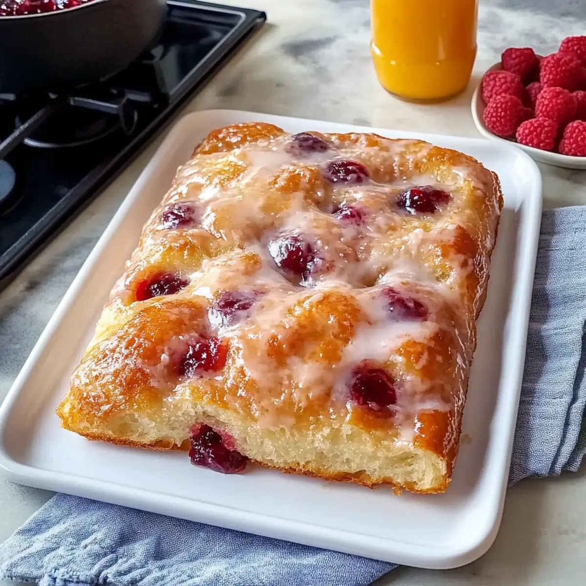 Jam Donut Focaccia That Will Brighten Your Brunch Table