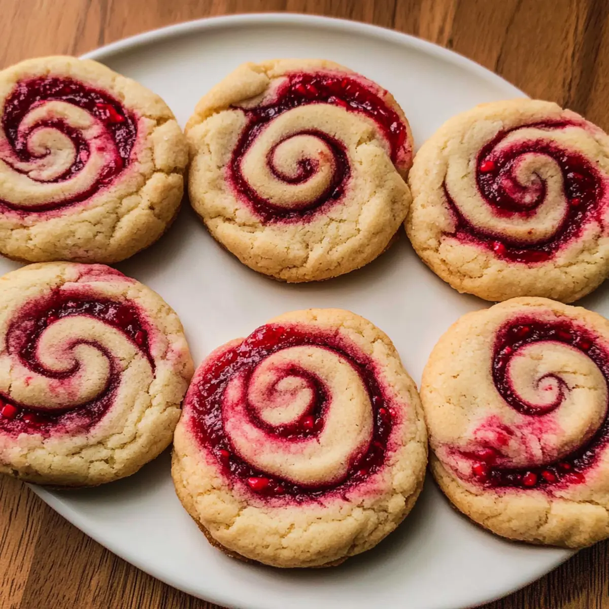 Melt-in-Your-Mouth Raspberry Swirl Cookies with Butter Shortbread