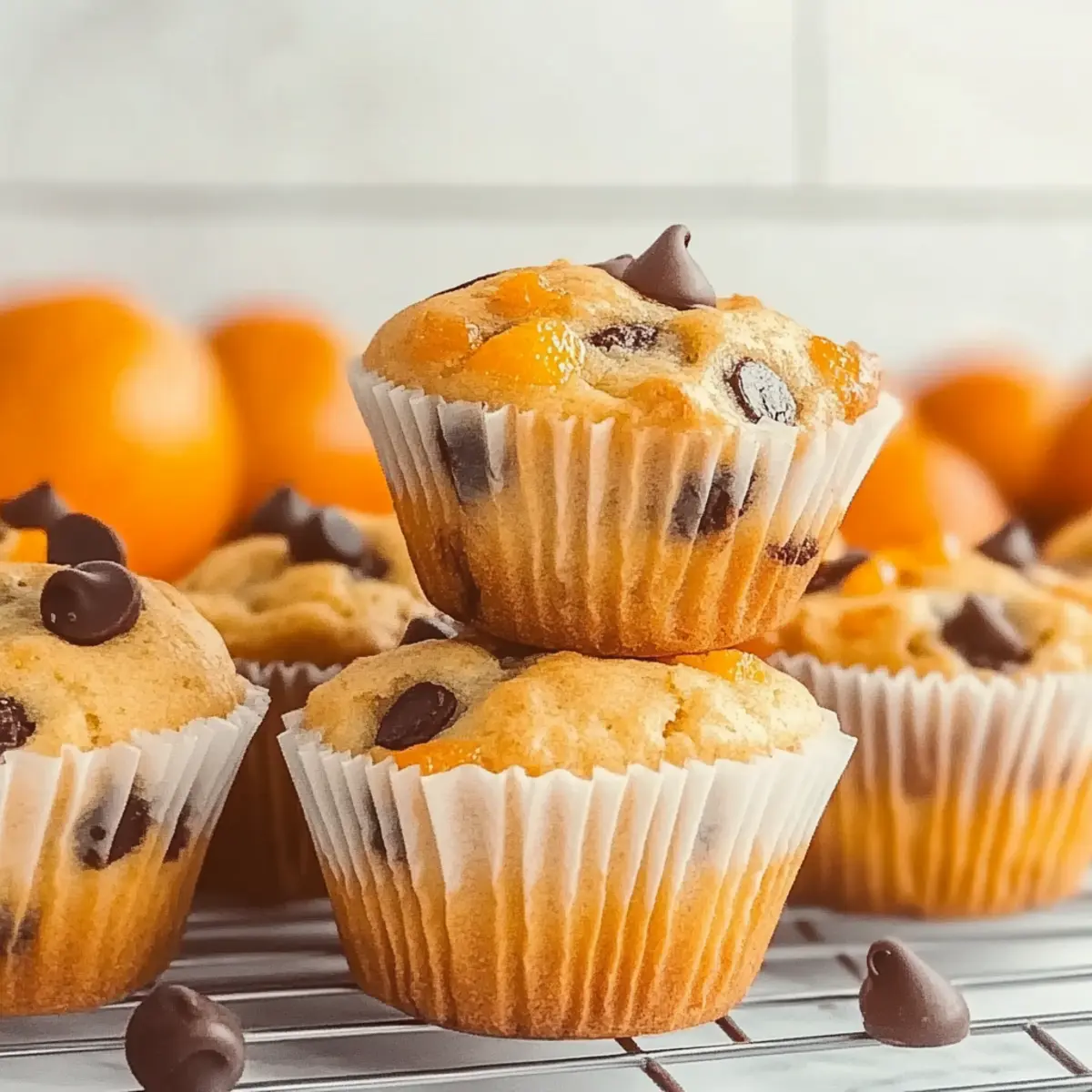 Orange Chocolate Chip Muffins for a Sweet Morning Boost