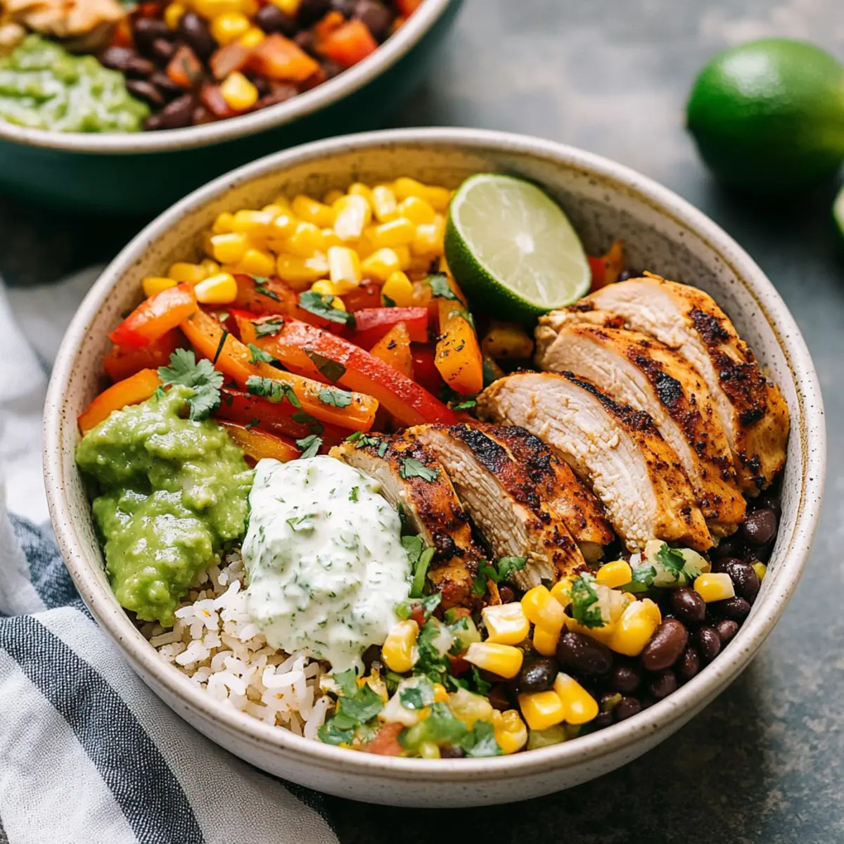 Delicious Chicken Fajita Bowls for Easy Meal Prep Magic