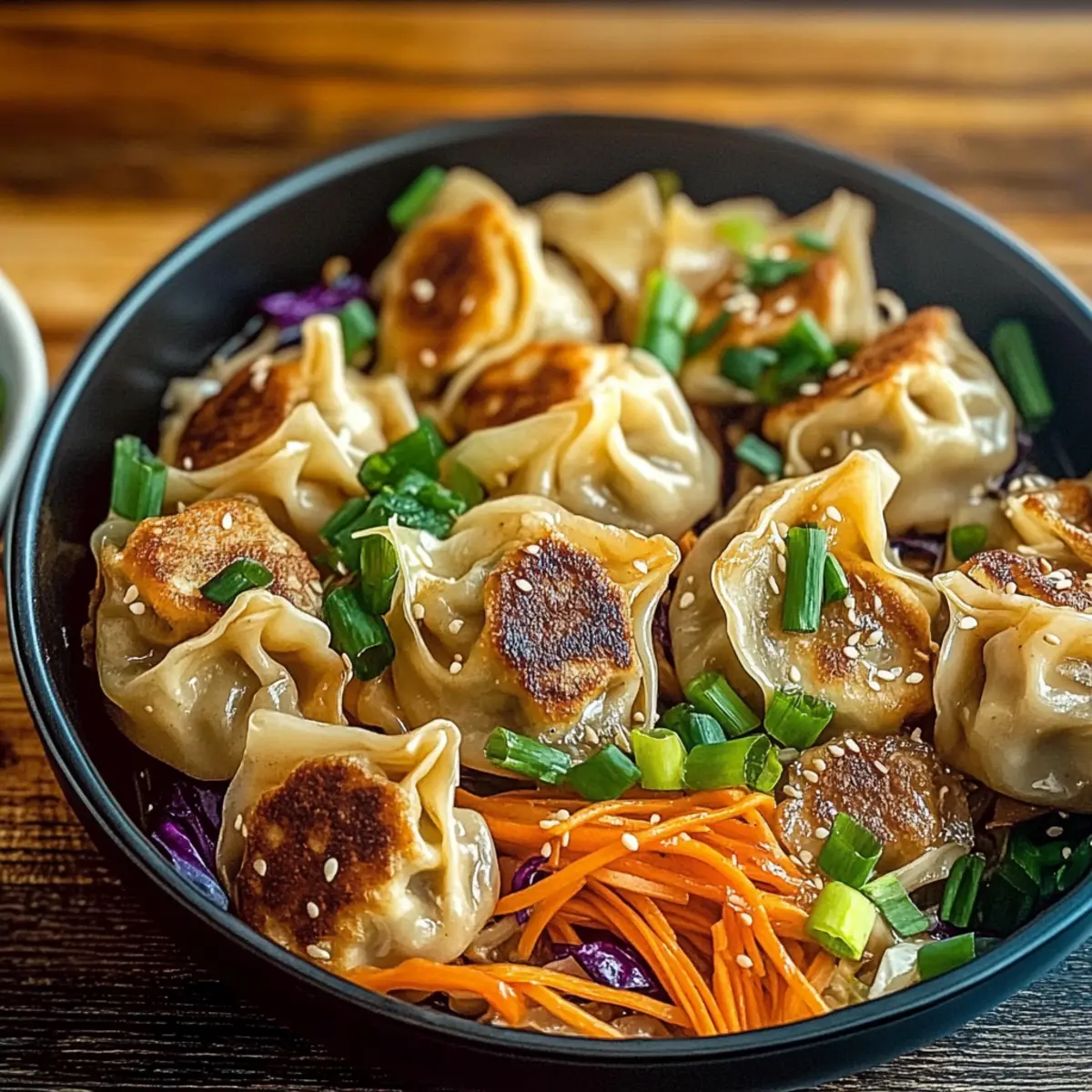 Deliciously Simple Potsticker Noodle Bowls for Quick Comfort