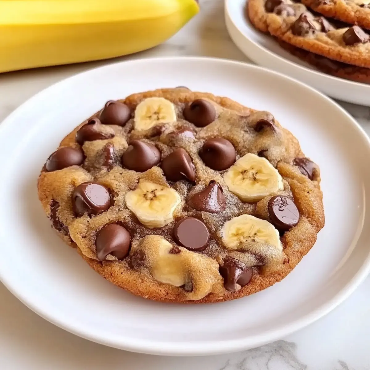 Chewy Banana Bread Chocolate Chip Cookies – Pure Cookie Bliss