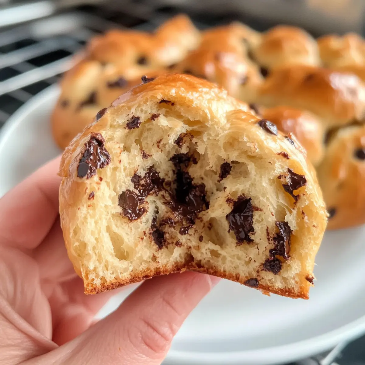 Buttery-Soft Chocolate Chip Brioche Rolls You Can’t Resist