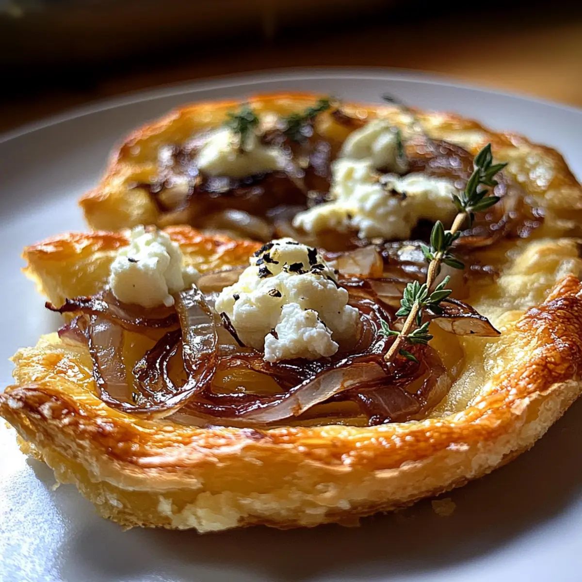 Delicious Caramelized Onion and Goat Cheese Tarts to Wow Guests