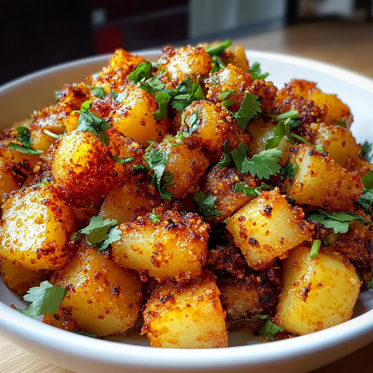 Spicy Mexican-Style Street Potatoes: Crispy & Tempting Treats