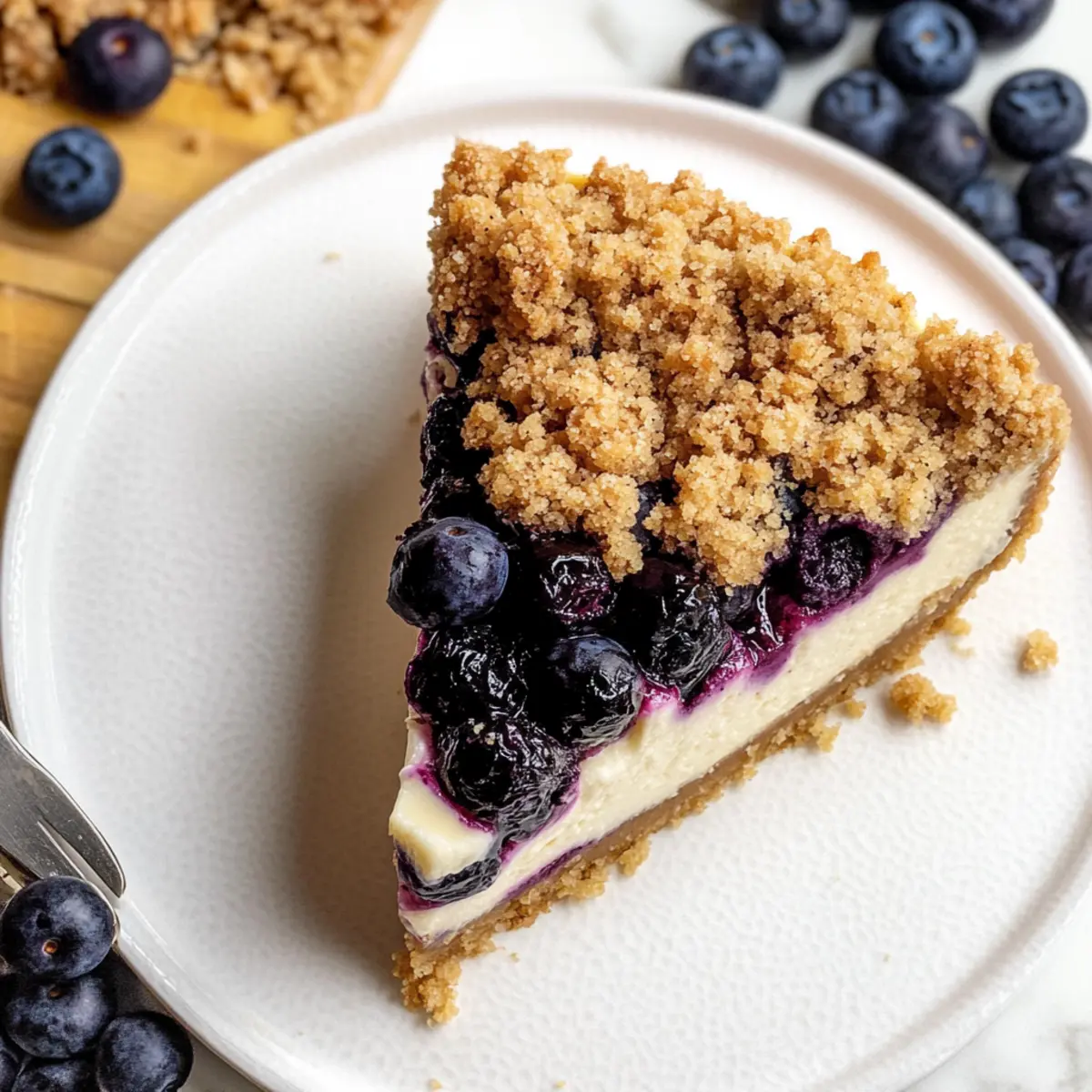 Blueberry Crumble Cheesecake: A Dreamy Dessert Delight