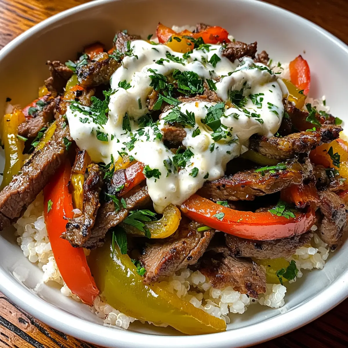 Philly Cheesesteak Bowl: Comfort Food in 30 Minutes Flat