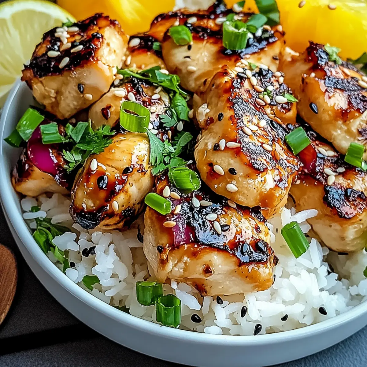 Hawaiian Chicken with Coconut Rice: A Tropical Family Feast