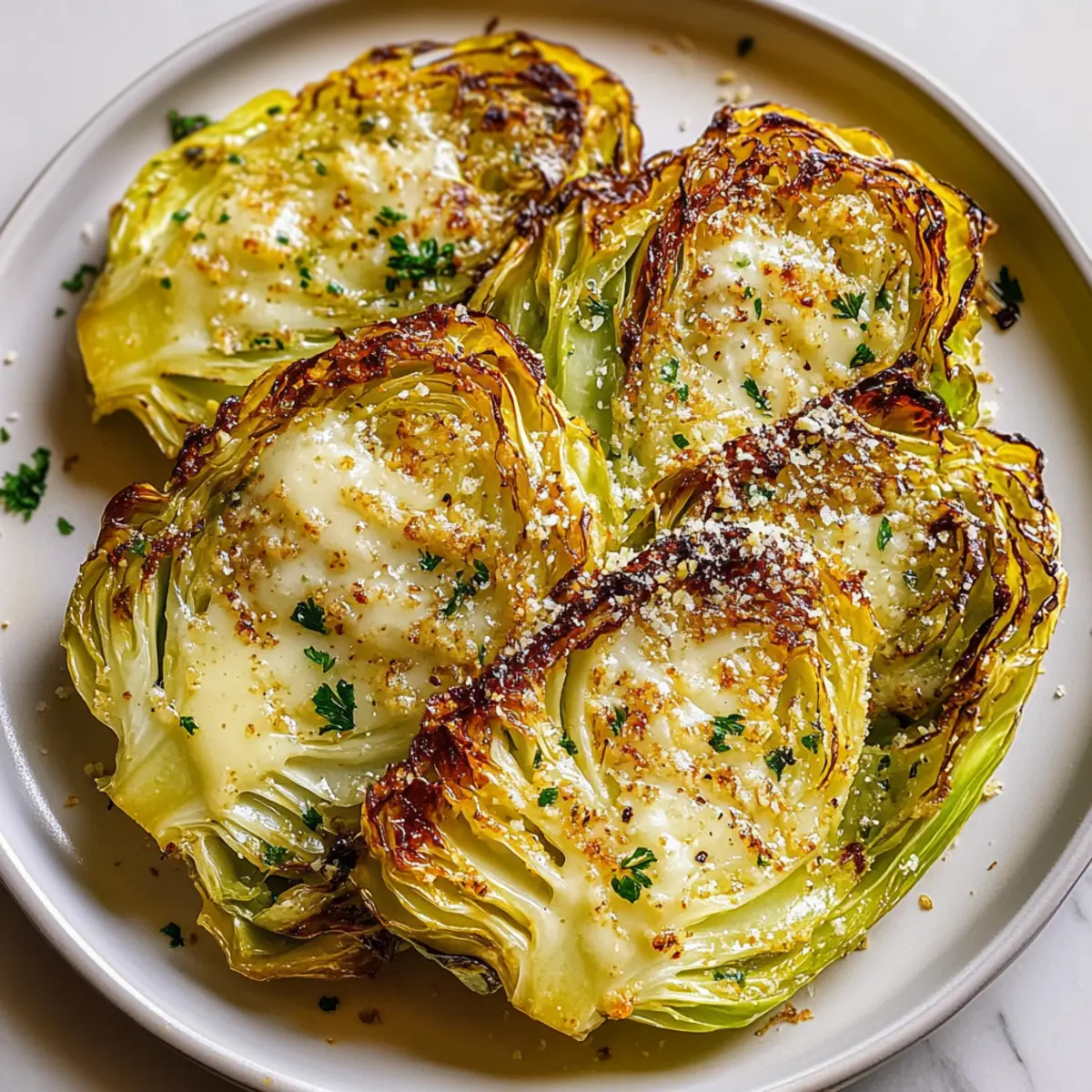 Melted Cabbage with Garlic Parmesan: Pure Comfort Food