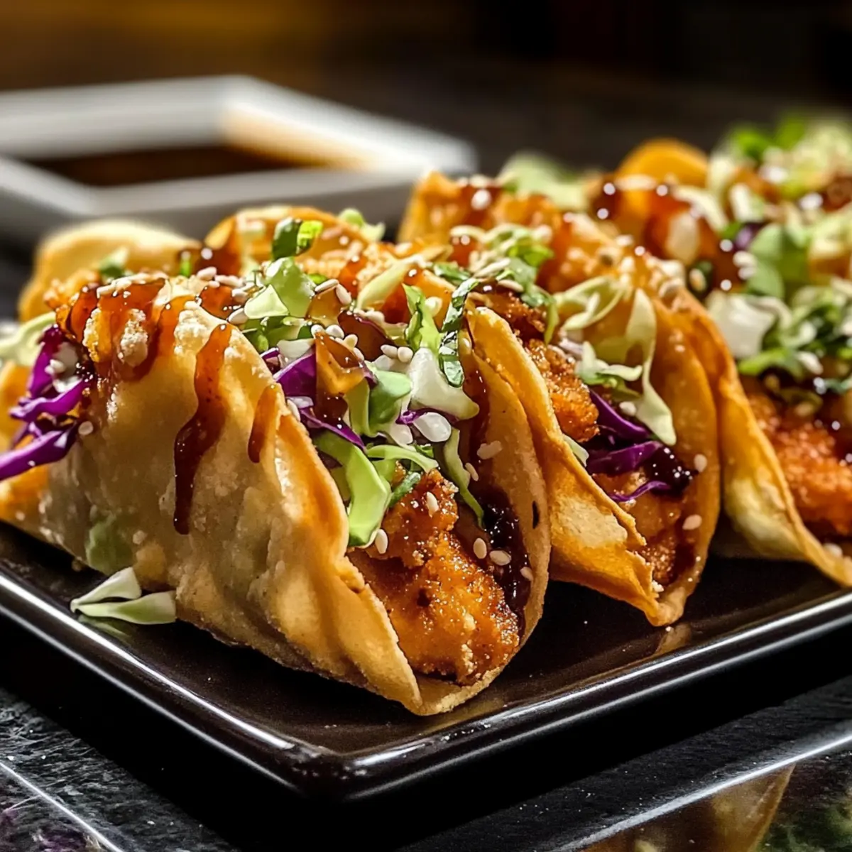 Crispy Chicken Wonton Tacos: Your New Favorite Flavor Burst