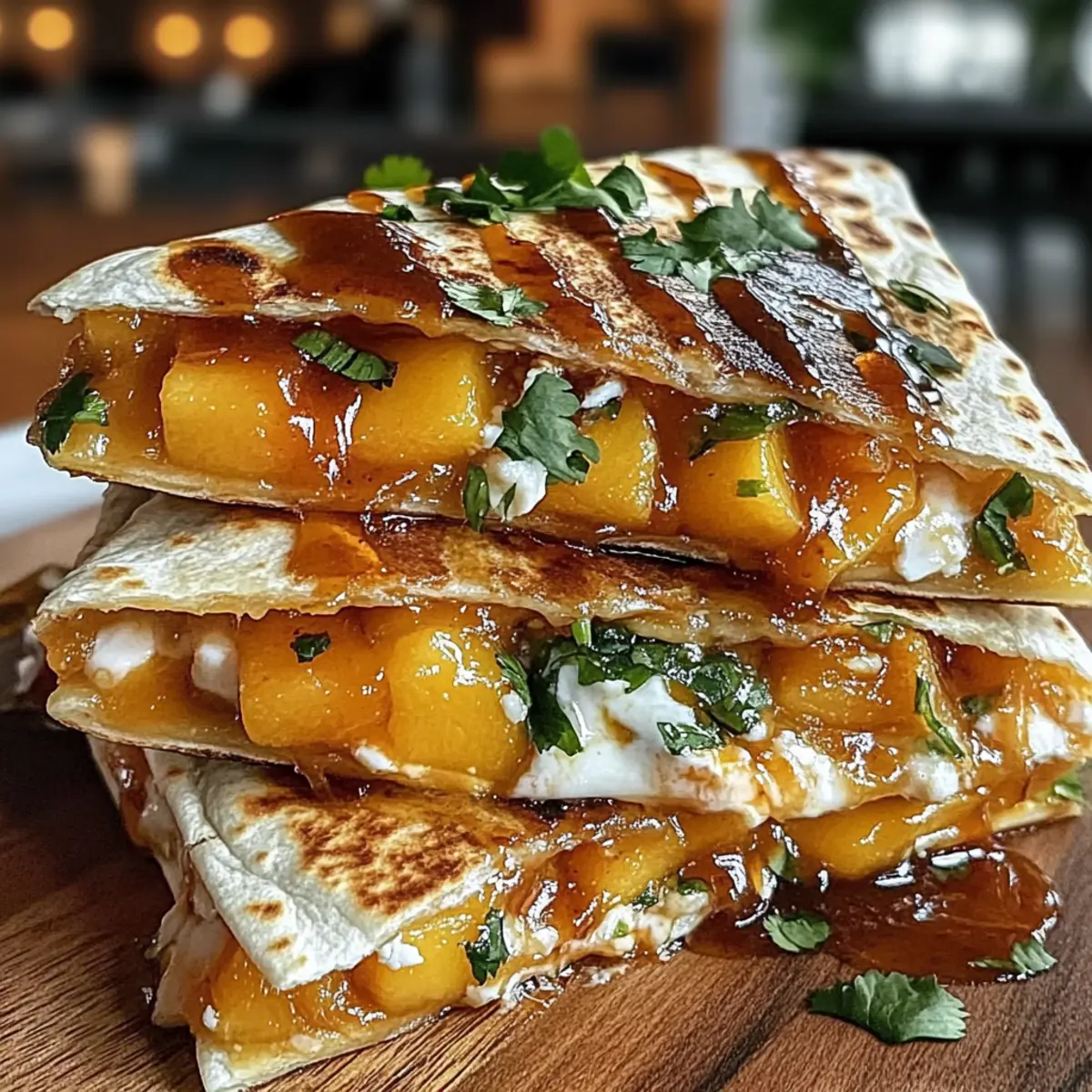 Sweet and Savory Peach Quesadillas in Just 30 Minutes