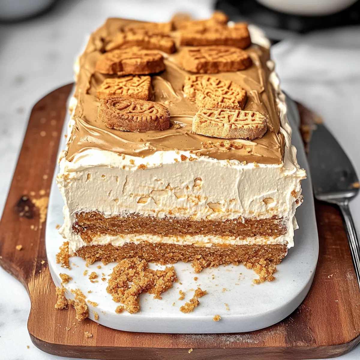 Biscoff Icebox Cake: The Creamy No-Bake Dream Dessert