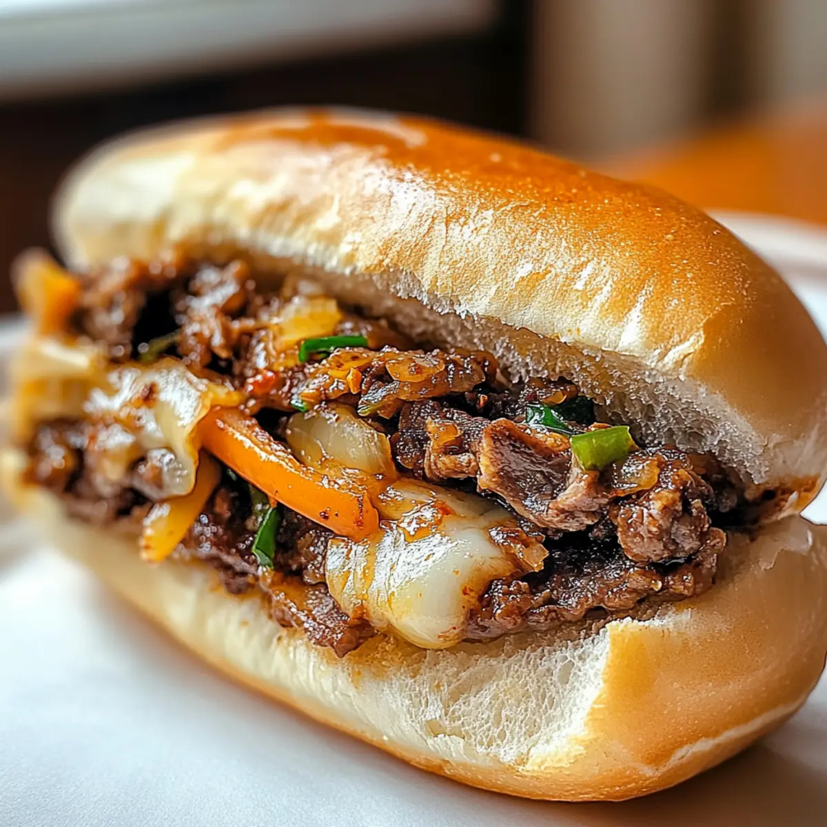 Savor the Flavor: Korean-Inspired Kimchi Bulgogi Cheesesteak