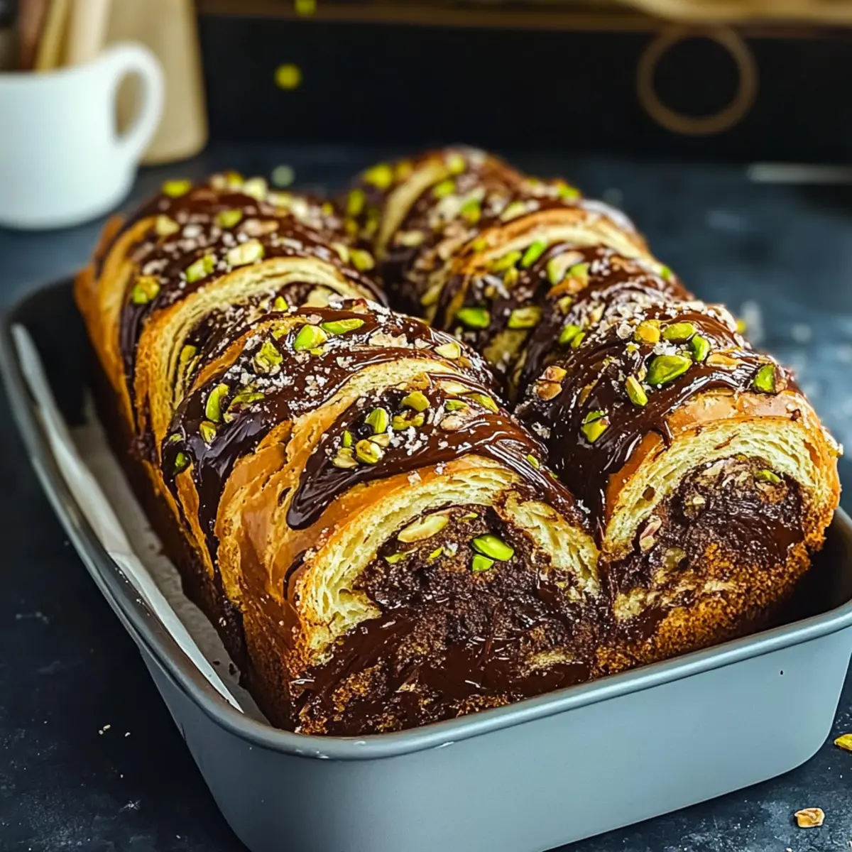 Pistachio Chocolate Babka: Soft, Sweet, and Simply Irresistible