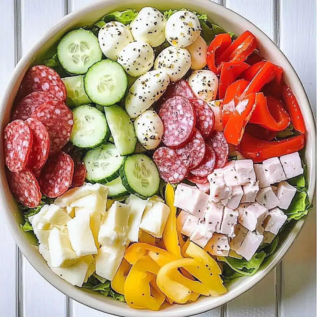 Delicious Italian Sub Salad Two Ways for Every Craving