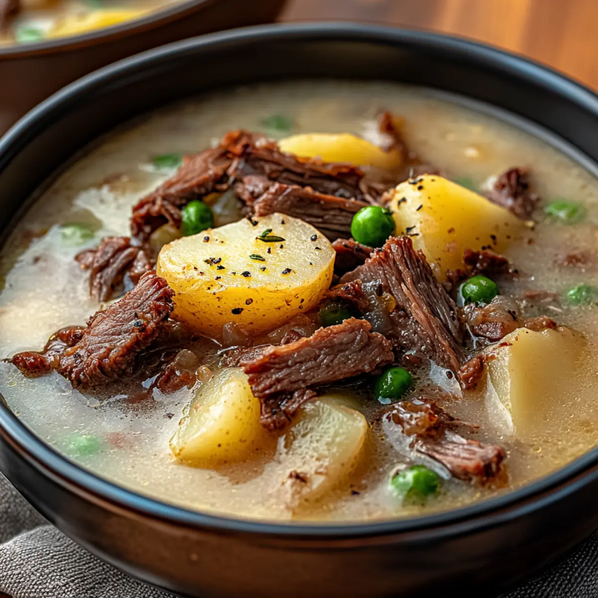 Comforting Smoked Brisket Potato Soup for Cozy Nights