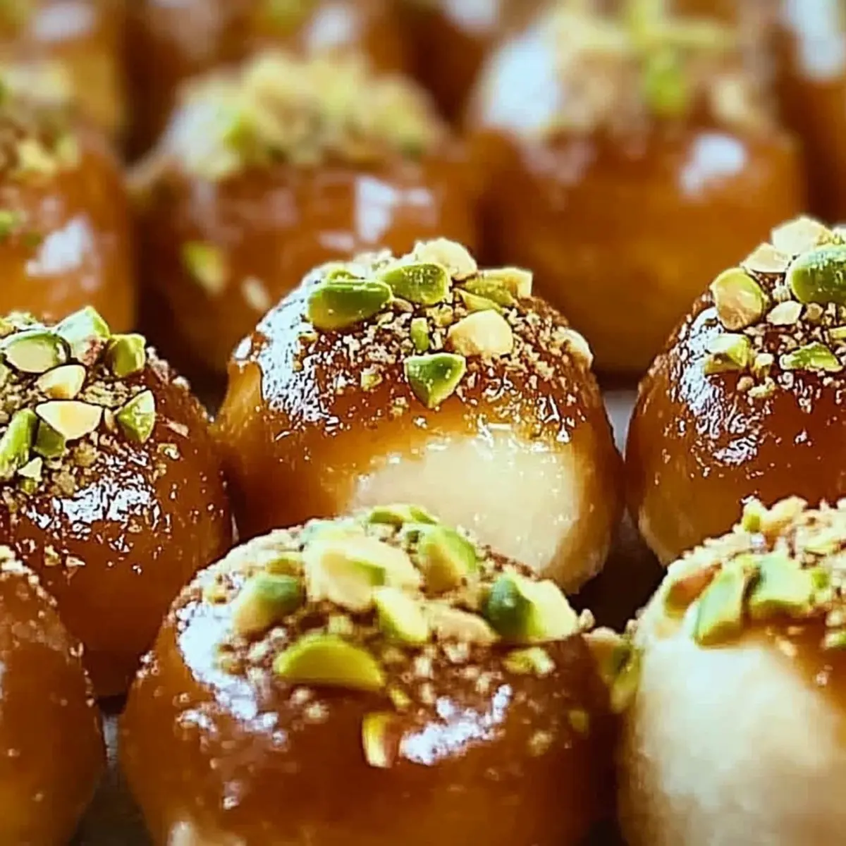 Irresistible Ricotta Pistachio Honey Bites for Easy Bliss