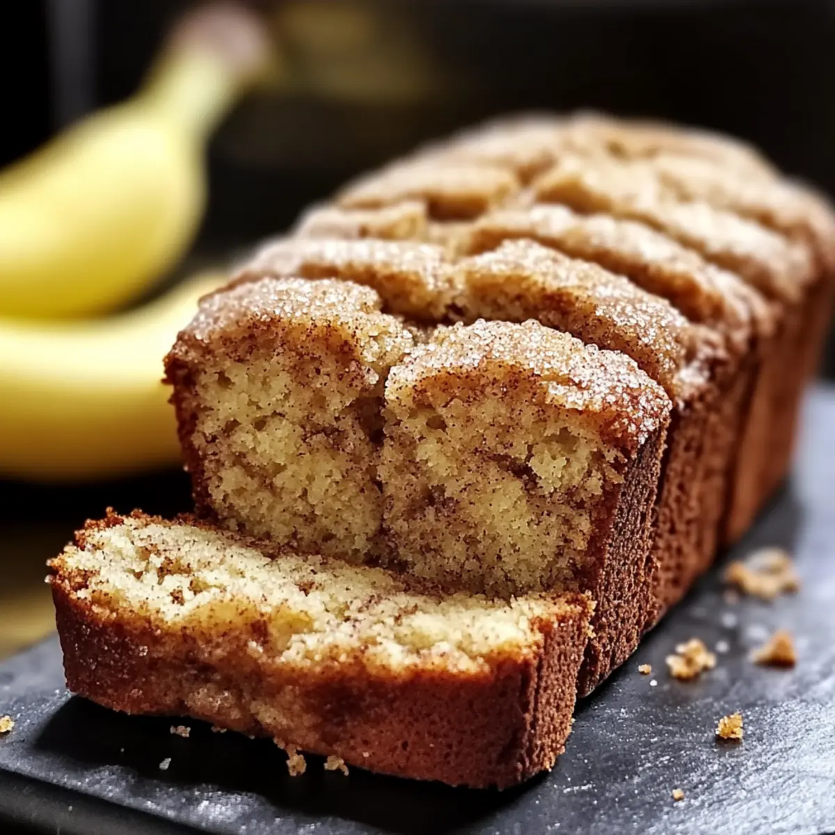Snickerdoodle Banana Bread: A Sweet Comforting Delight