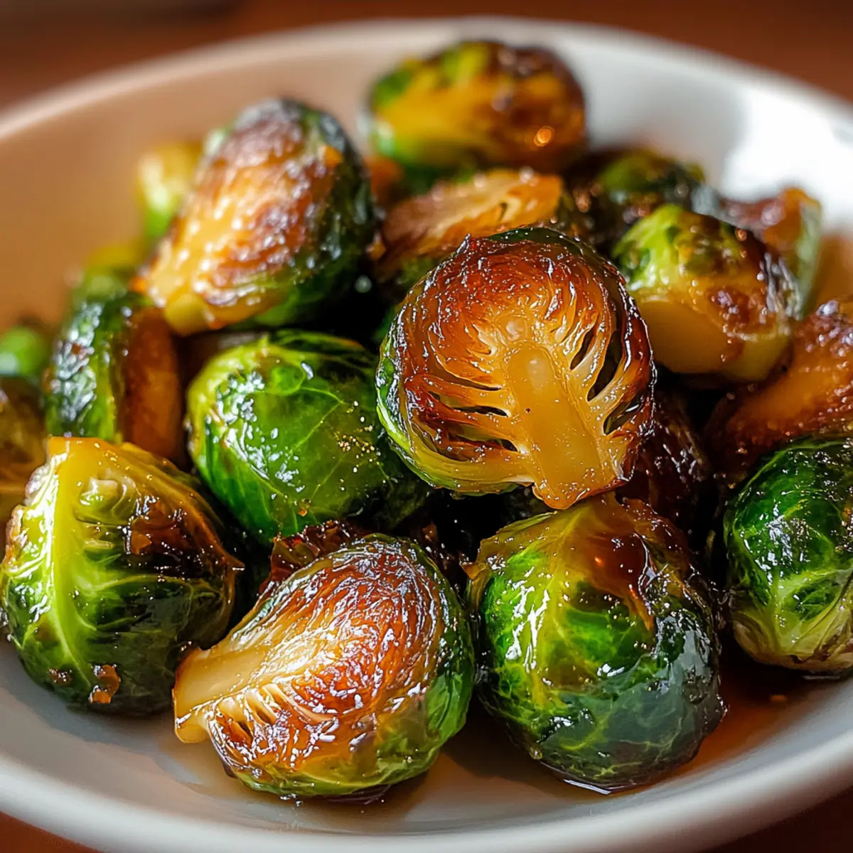 Delicious Orange Maple Glazed Brussels Sprouts You'll Love