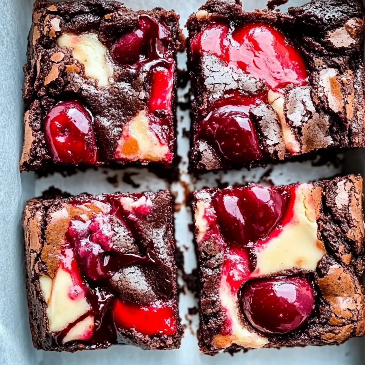 Cherry Cheesecake Swirl Brownies That Steal the Show