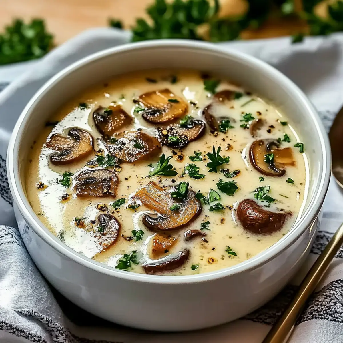 Cottage Cheese Mushroom Soup: Creamy Comfort Packed with Protein