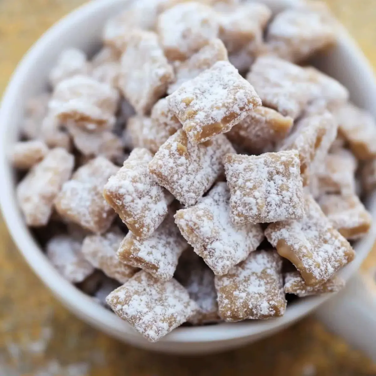 Cookie Butter Muddy Buddies for Irresistible Holiday Snacking
