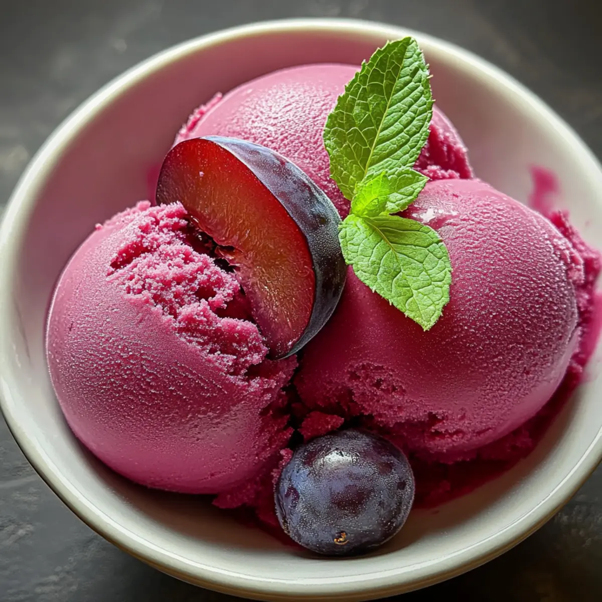 Delicious Cardamom Plum Sorbet: A Must-Try Summer Treat