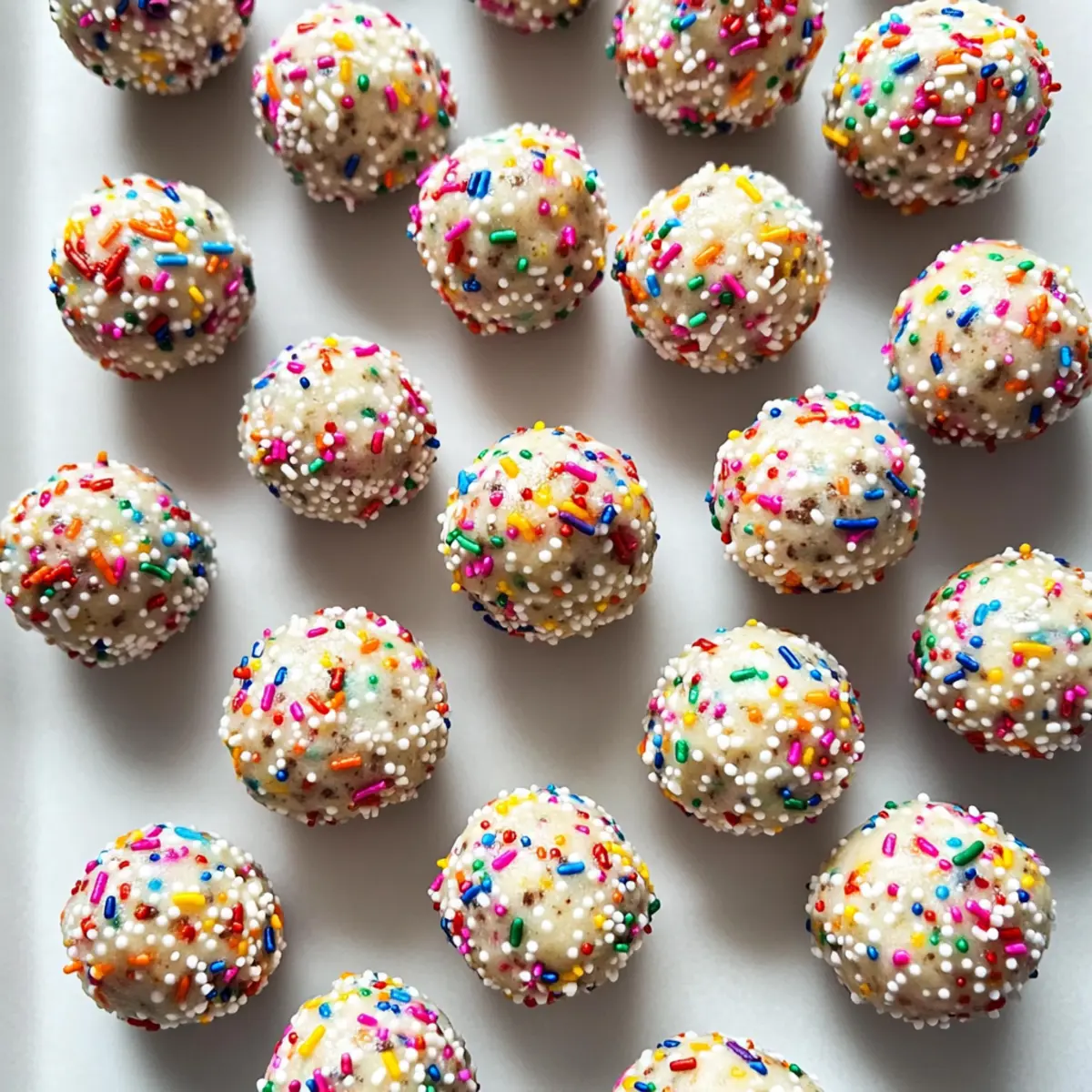 Delicious Birthday Cake Batter Protein Balls You’ll Love