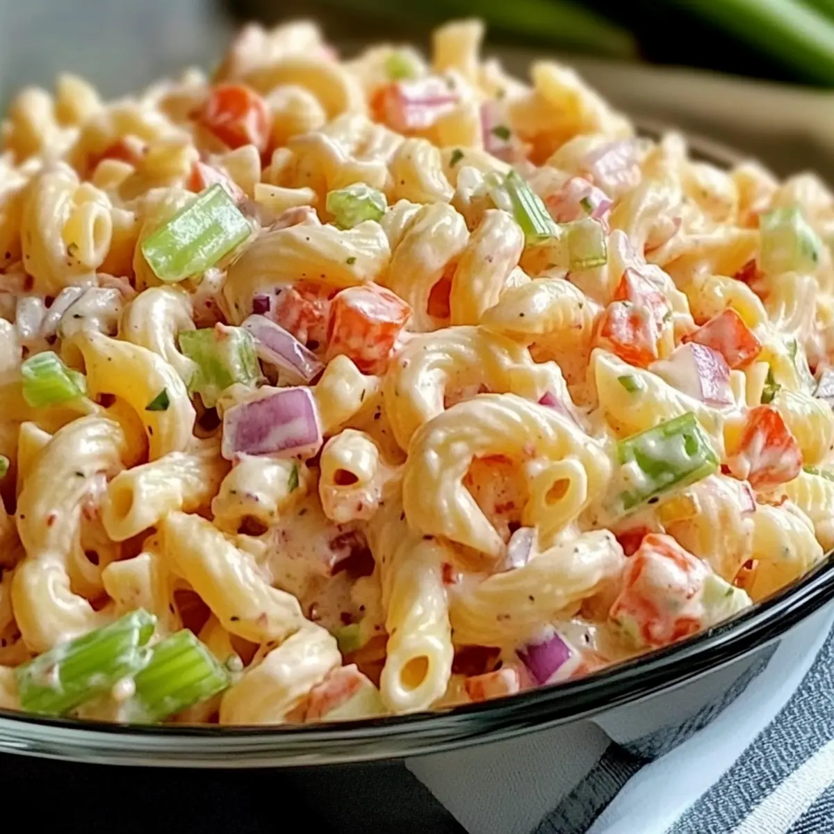 Vibrant Pink Cadillac Pasta Salad for Perfect Picnics