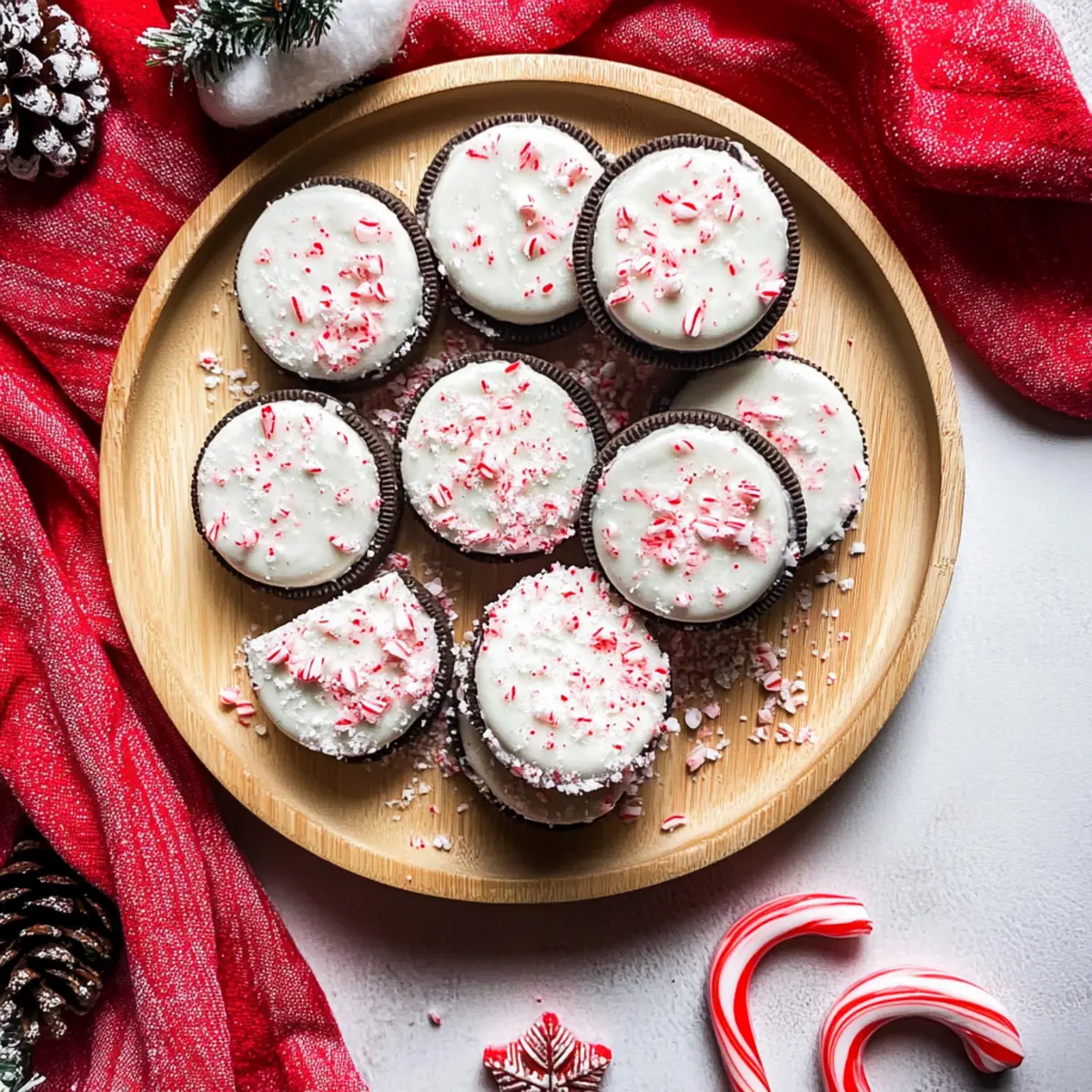 Peppermint Bark Oreos: Your Festive No-Bake Delight