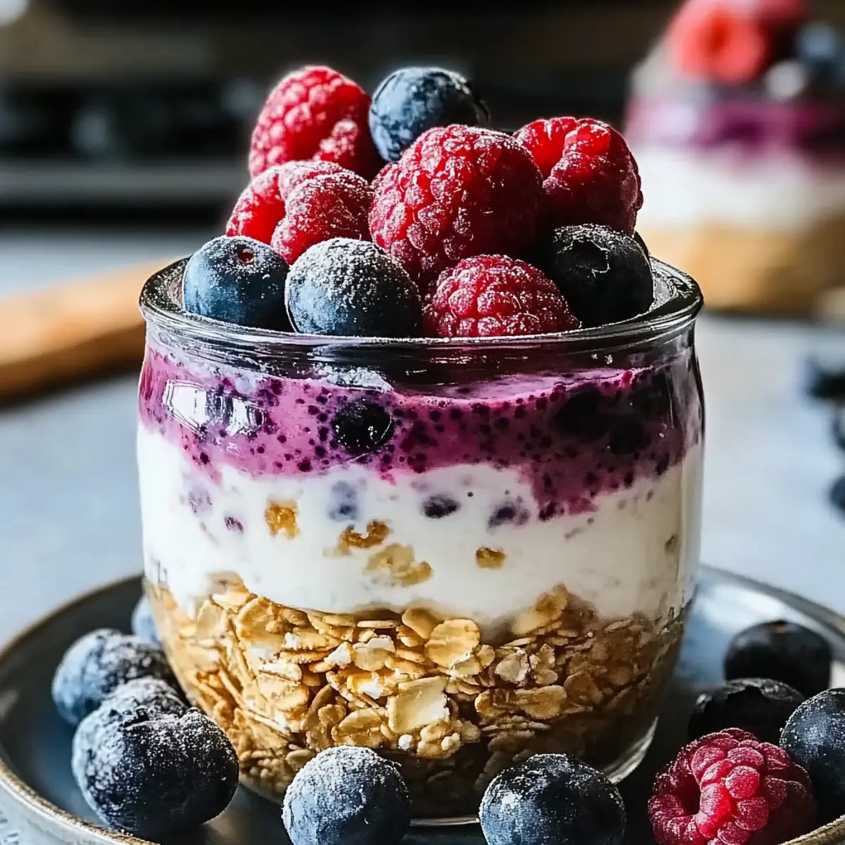 Berry Cheesecake Overnight Oats for a Dreamy Breakfast Treat