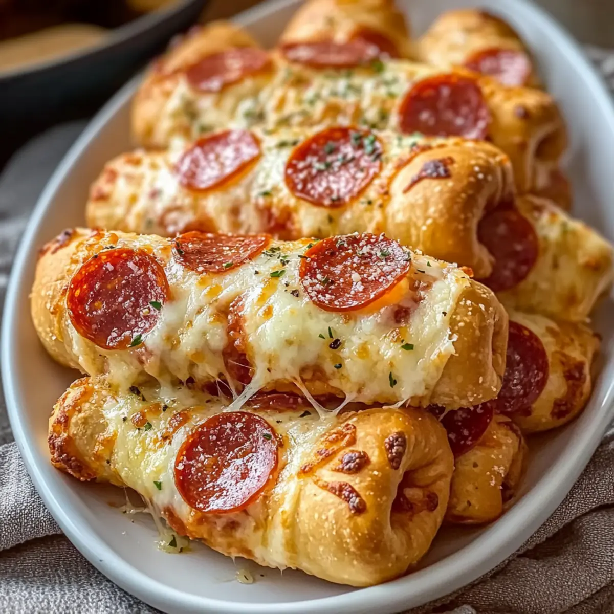 Savory Pepperoni Pizza Roll Breadsticks for Family Fun Nights