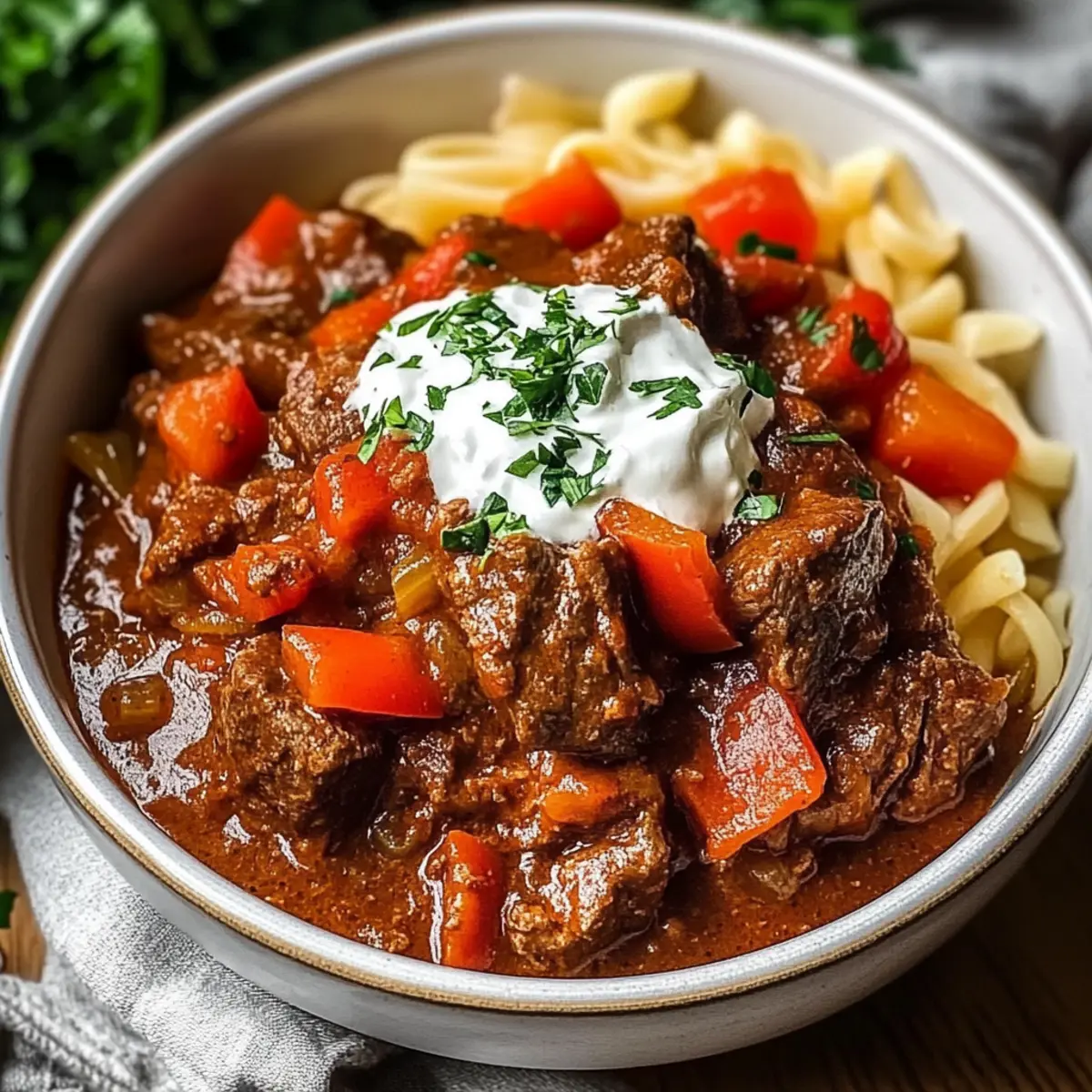 Savory Korean Beef Noodles for a Cozy Family Dinner