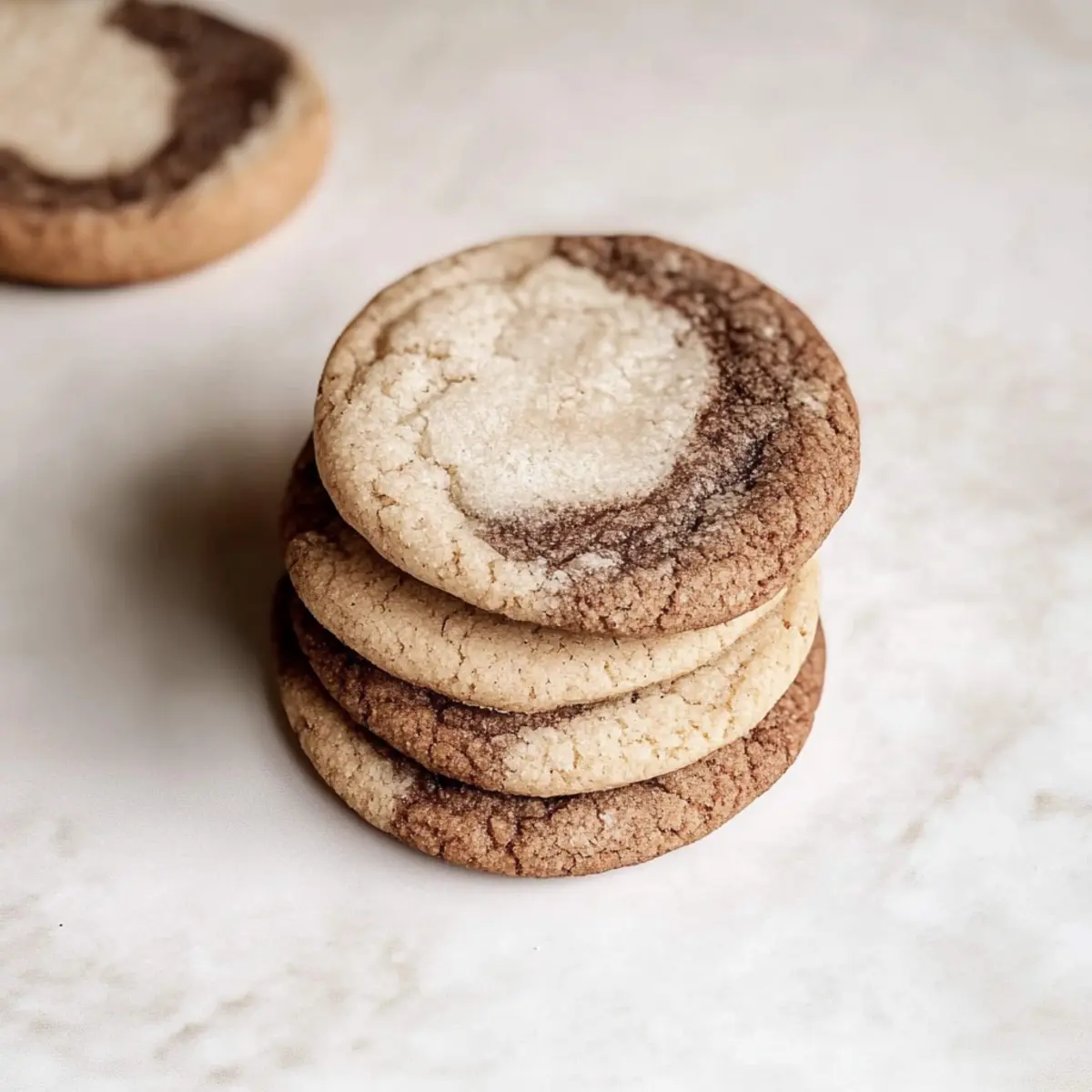 Delicious Vietnamese Coffee Marble Cookies for Coffee Lovers