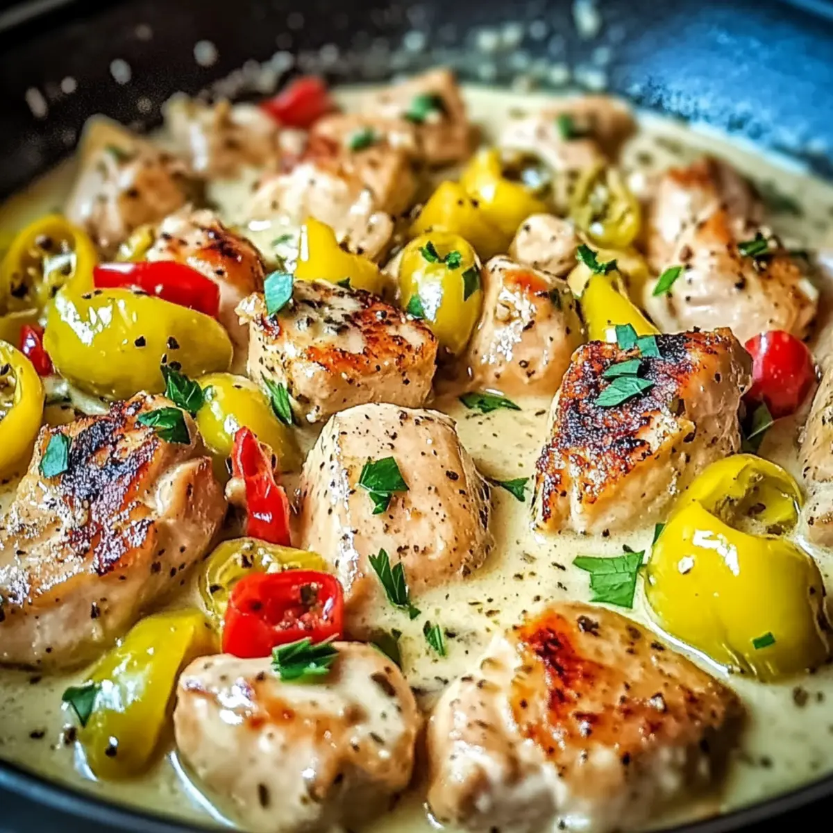 Savory Pepperoncini Chicken Skillet for Quick Weeknight Joy