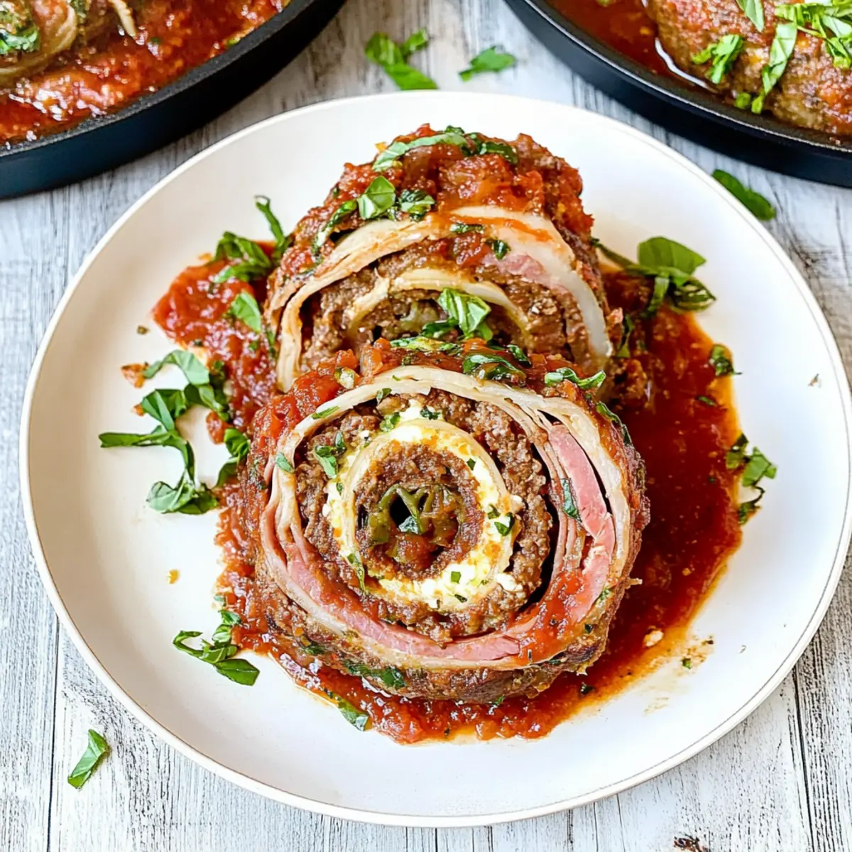 Sicilian Meatloaf Roll-Up: A Cheesy Family Comfort Meal