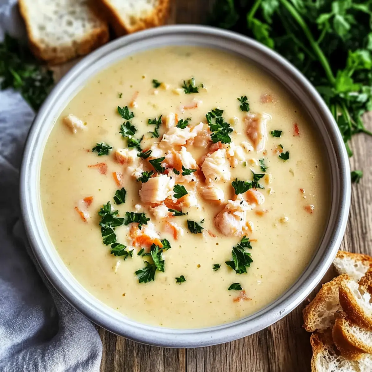 Creamy Maryland Cream of Crab Soup for Cozy Nights