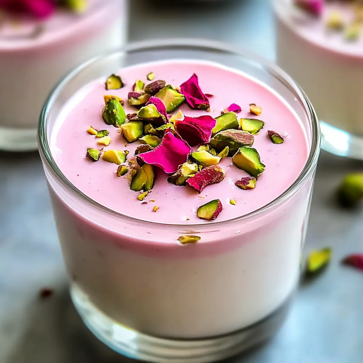 Silky Rose Panna Cotta: Effortlessly Elegant Dessert Delight