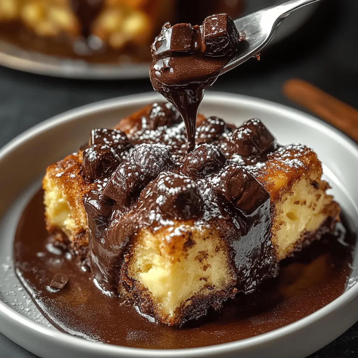 Irresistible Dark Chocolate Bread Pudding for Cozy Nights