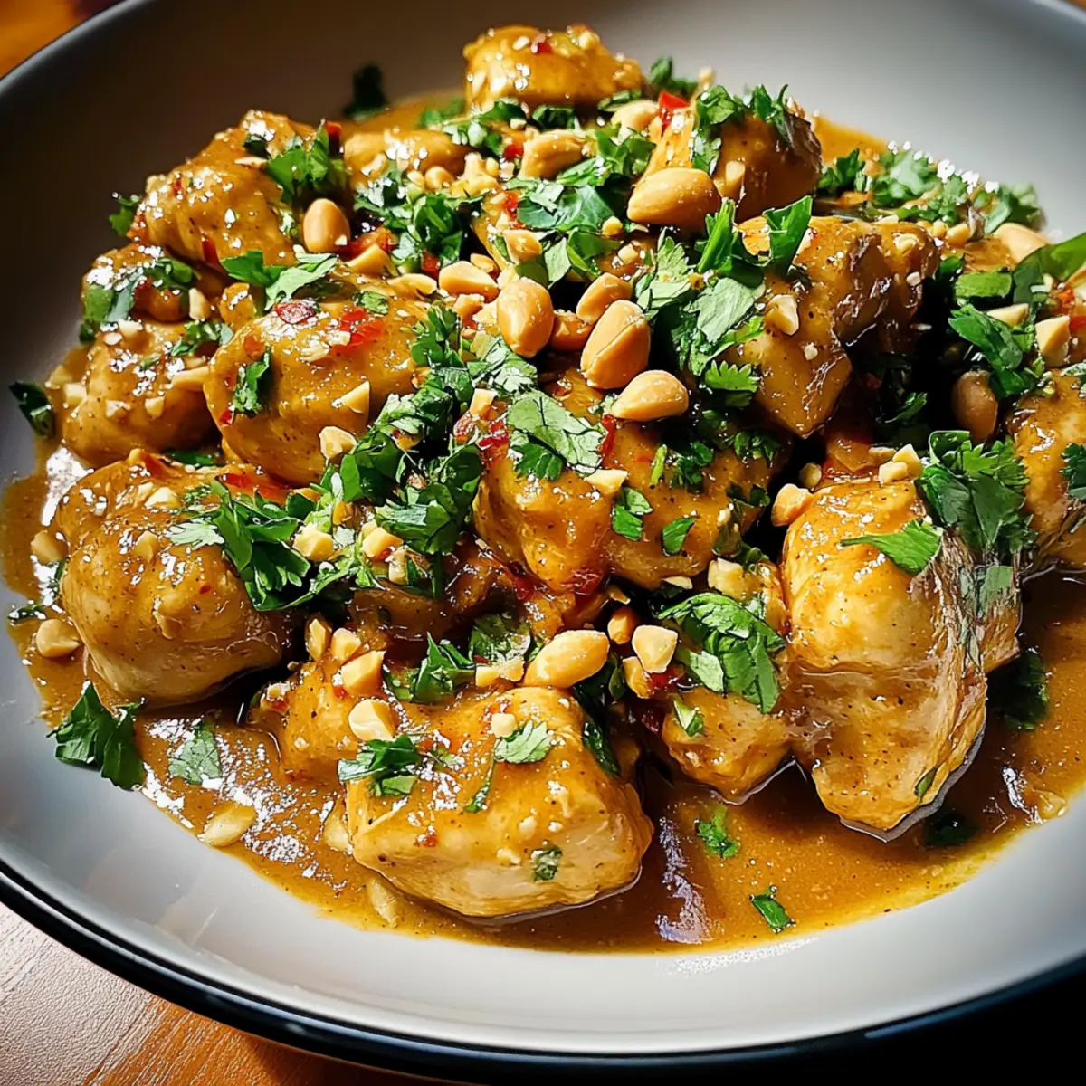 Savory Thai Peanut Chicken Ready in 30 Minutes or Less