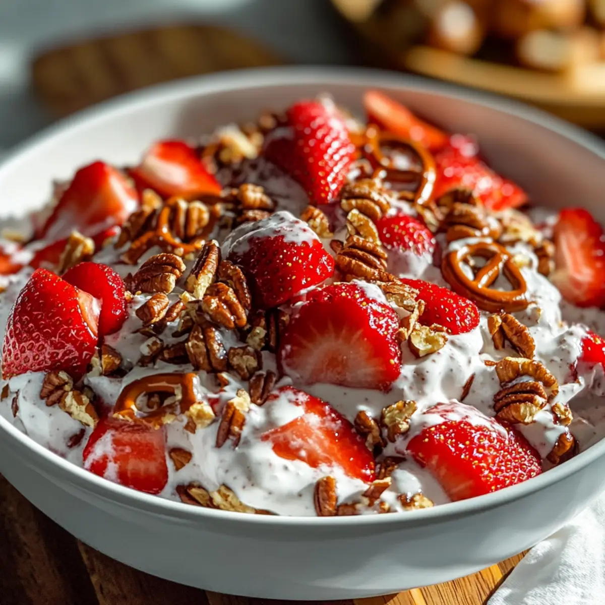 Delicious Strawberry Crackle Salad for Summer Bliss