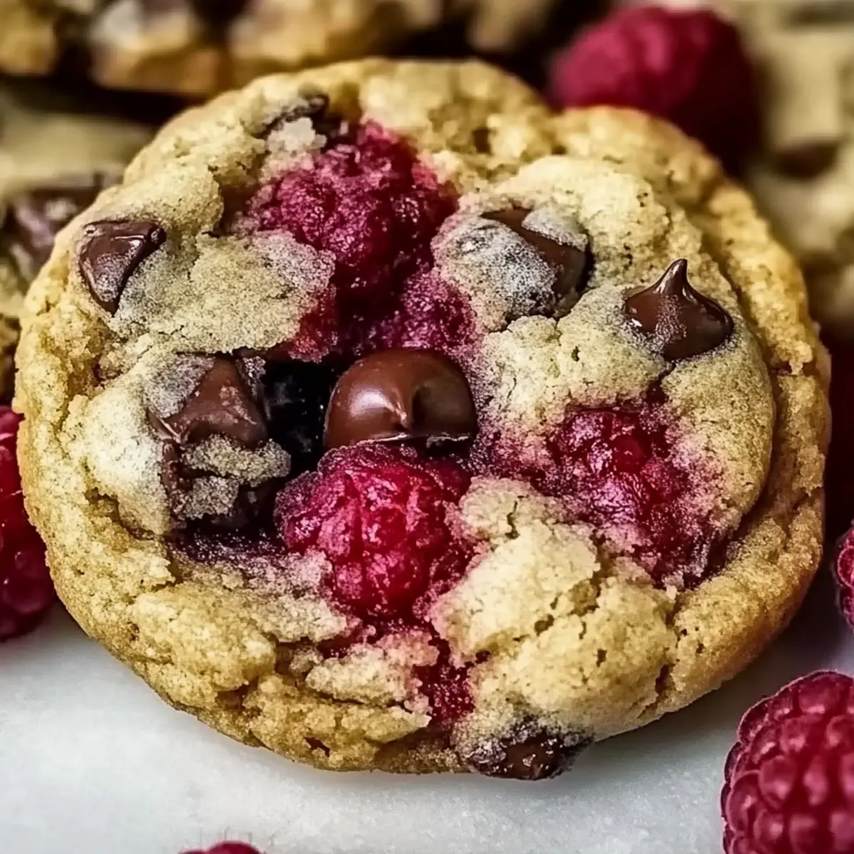 Raspberry Chocolate Chunk Cookies That Are Truly Irresistible