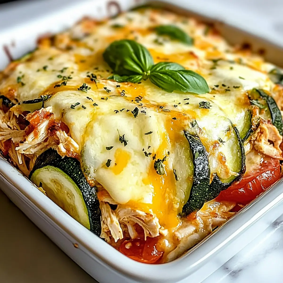 Savory Chicken Zucchini Bake for Effortless Weeknight Dinners
