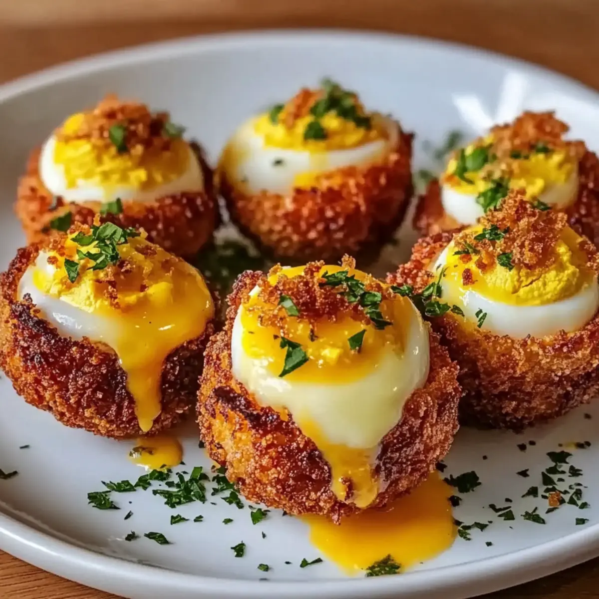 Crispy Fried Deviled Eggs that Will Wow Your Guests