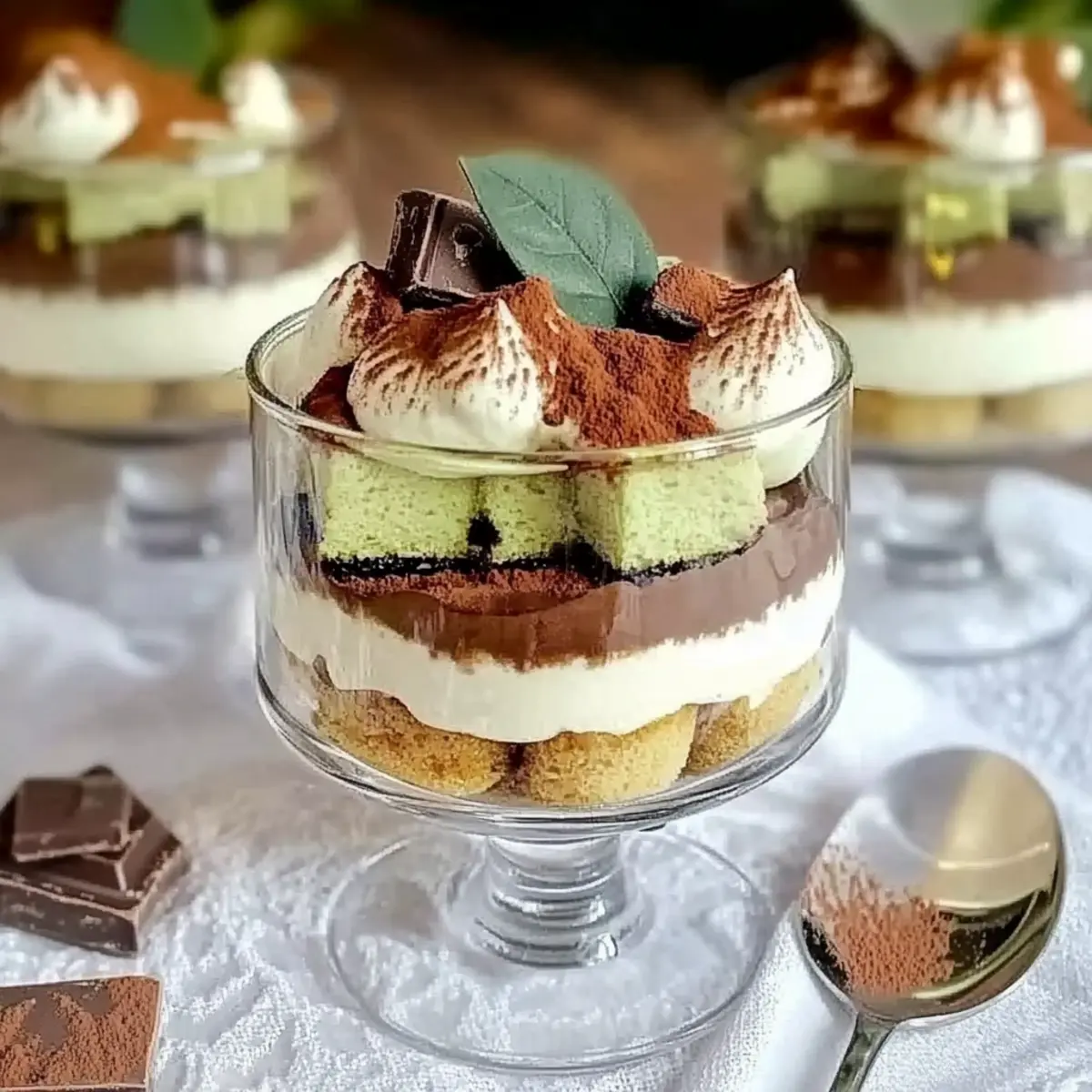 Indulge in Rich Chocolate Tiramisu in a Glass Today