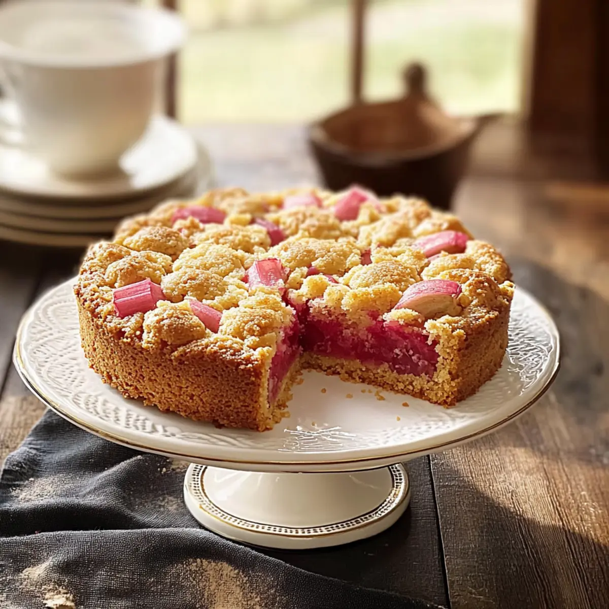 Delicious German Rhubarb Cake Your Family Will Love