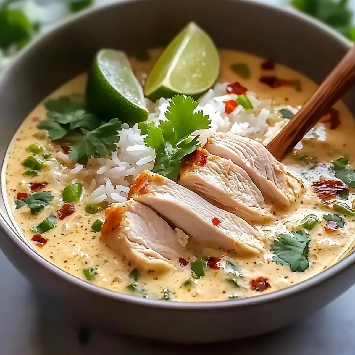 Irresistible Coconut Chicken Brothy Rice for Cozy Nights